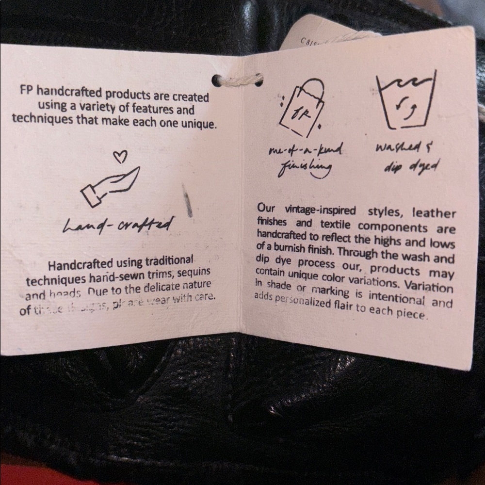 NEW Free People wade leather sling bag - Picture 8 of 8